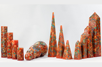 Farbkollektion: herbst terrazzo